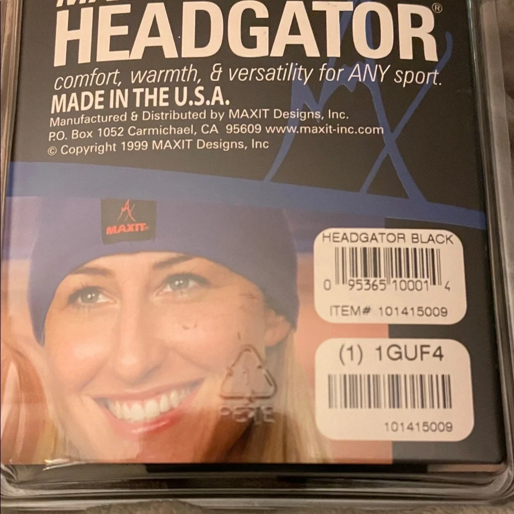 Maxit Headgator 6-in-1 Black Headgear/Facemask